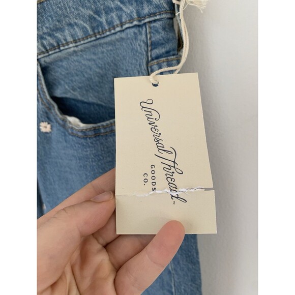 NWT Universal Thread High Waist Vintage Straight Floral Jeans- Size 10 Short - Picture 6 of 13